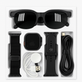 Smart Combo Set – Smartwatch + Sunglasses + Accessories (6-in-1 Kit)